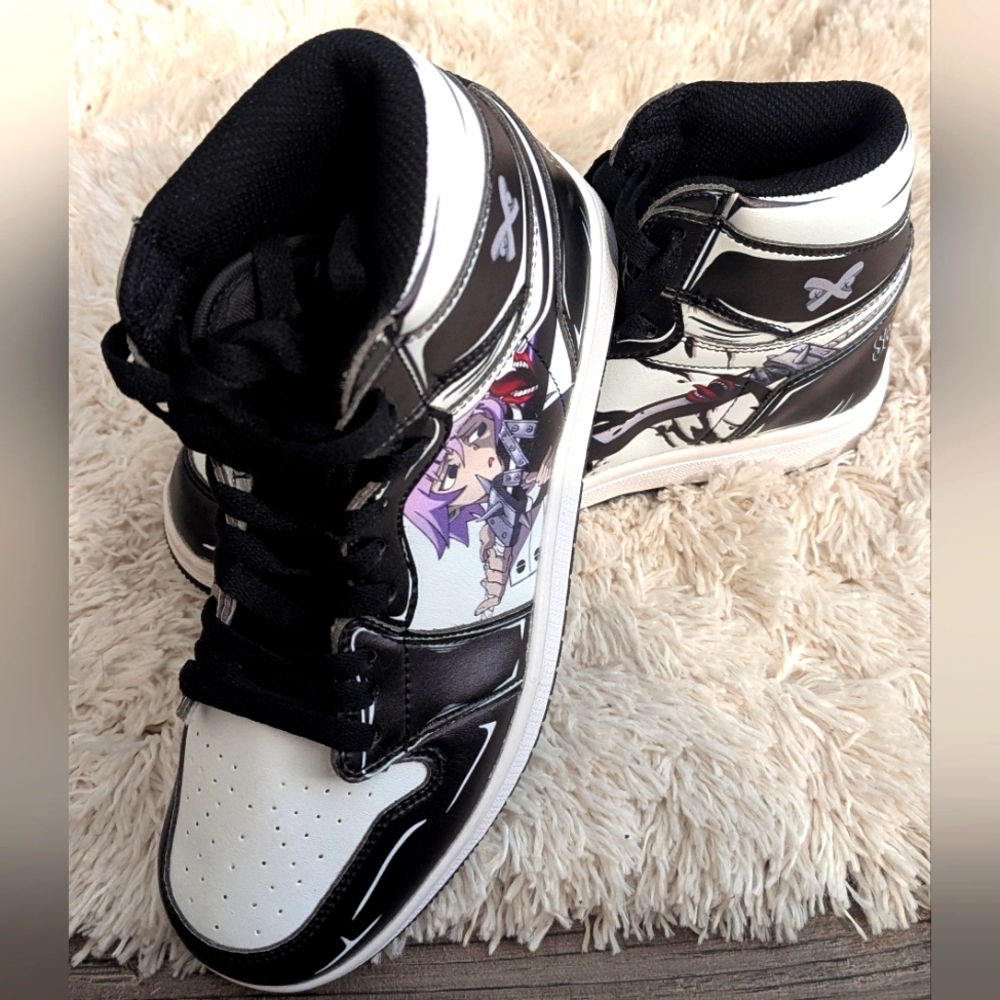 Anime Soul Eater  Basketball Sneakers NWOT